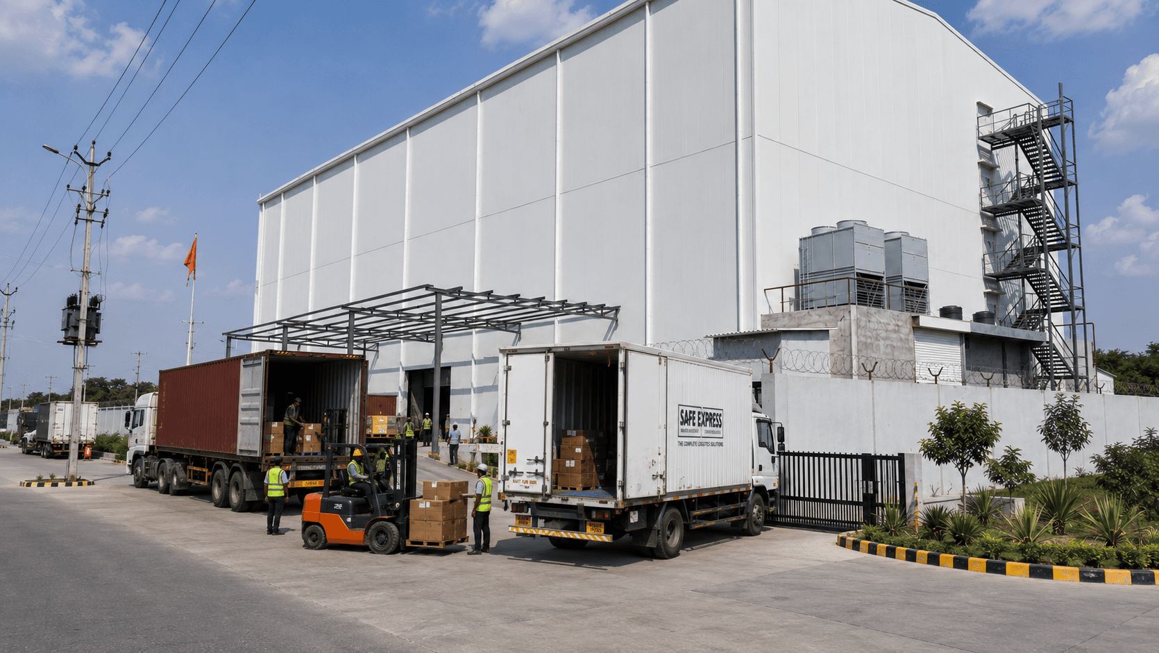 Cold storage layout