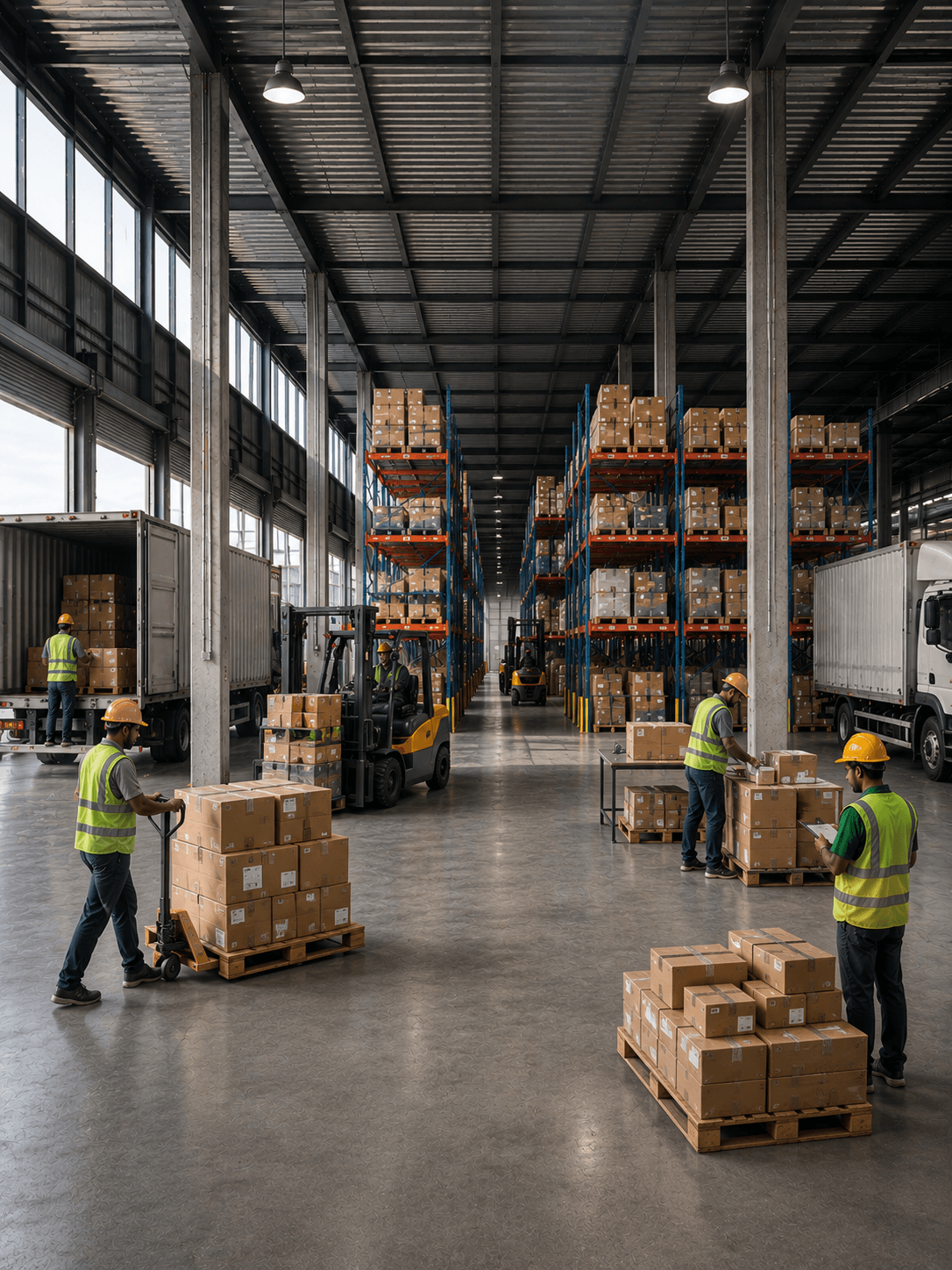 Warehouse layout