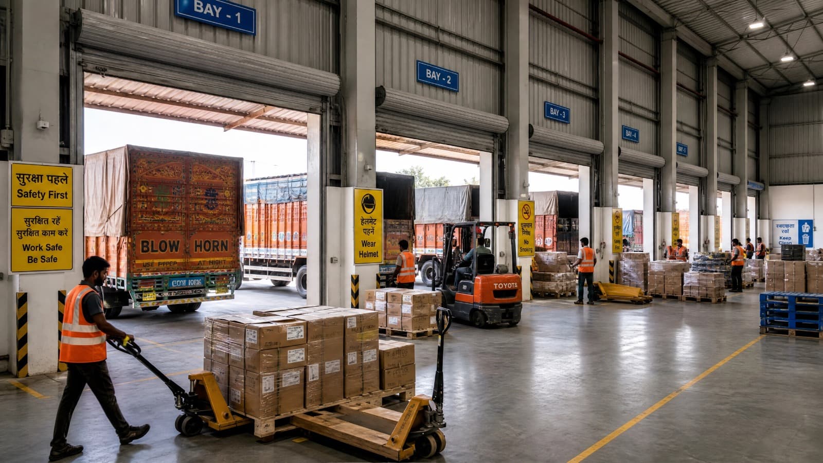 Warehouse layout