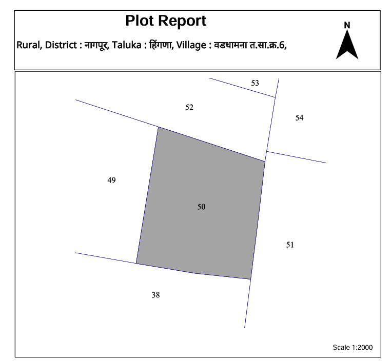 Waddhamna Warehouse Khasra Plot Report 1