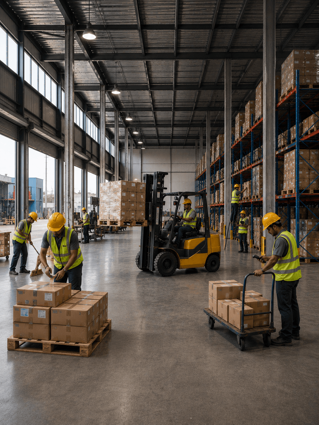 Warehouse layout