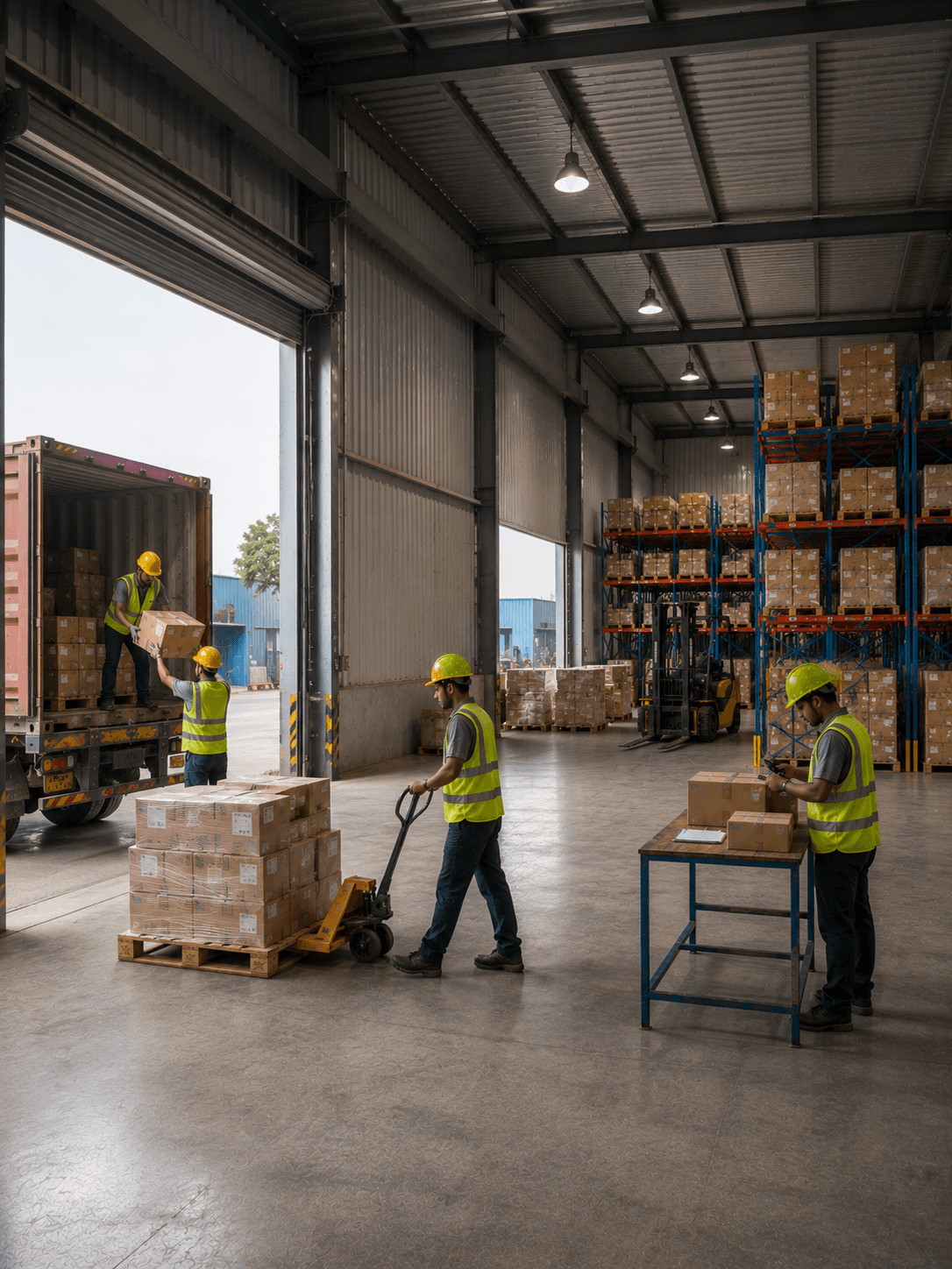 Warehouse layout